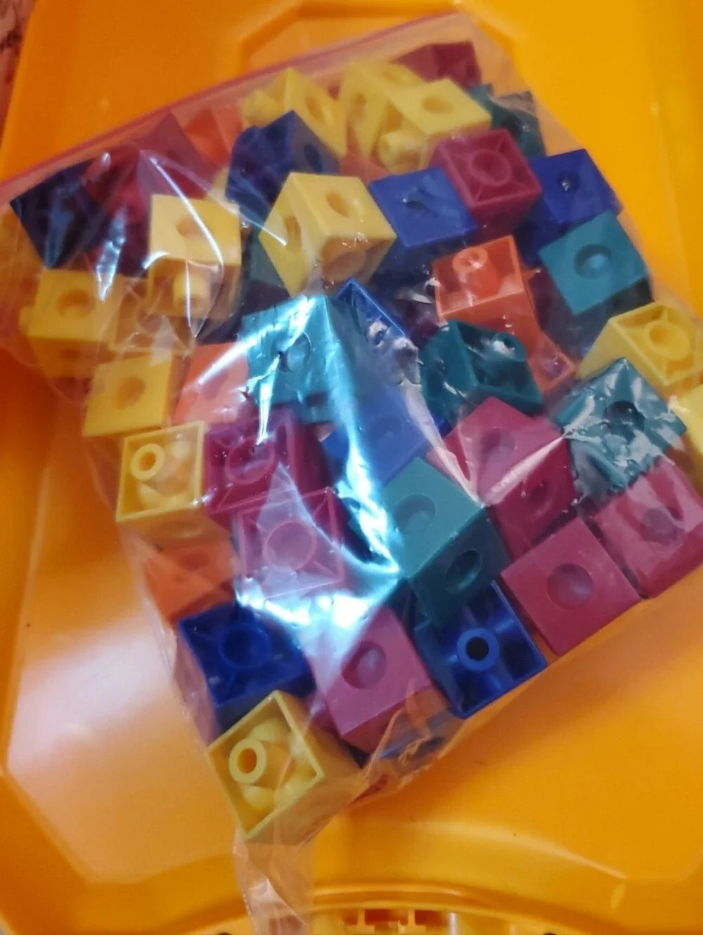 Plastic Counting Cubes